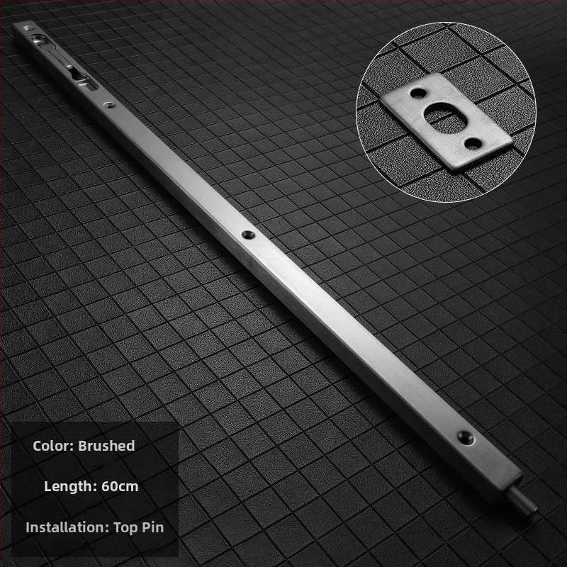 Skriti leptirasti zasun za drvena dvostruka vrata – Model 205; Materijal: SUS304 nehrđajući čelik; kutija zasun