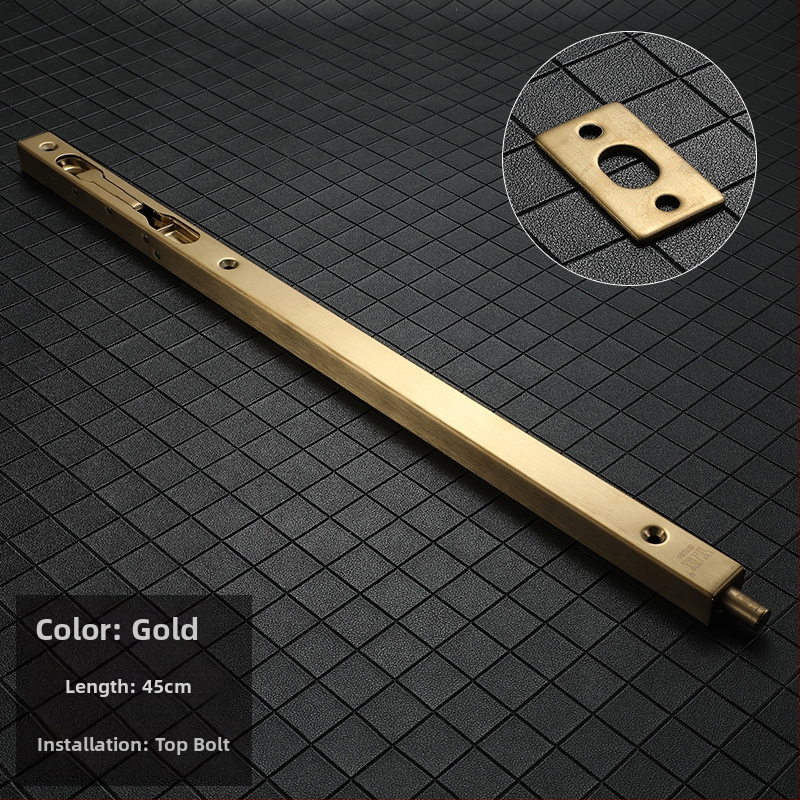 Skriti leptirasti zasun za drvena dvostruka vrata – Model 205; Materijal: SUS304 nehrđajući čelik; kutija zasun