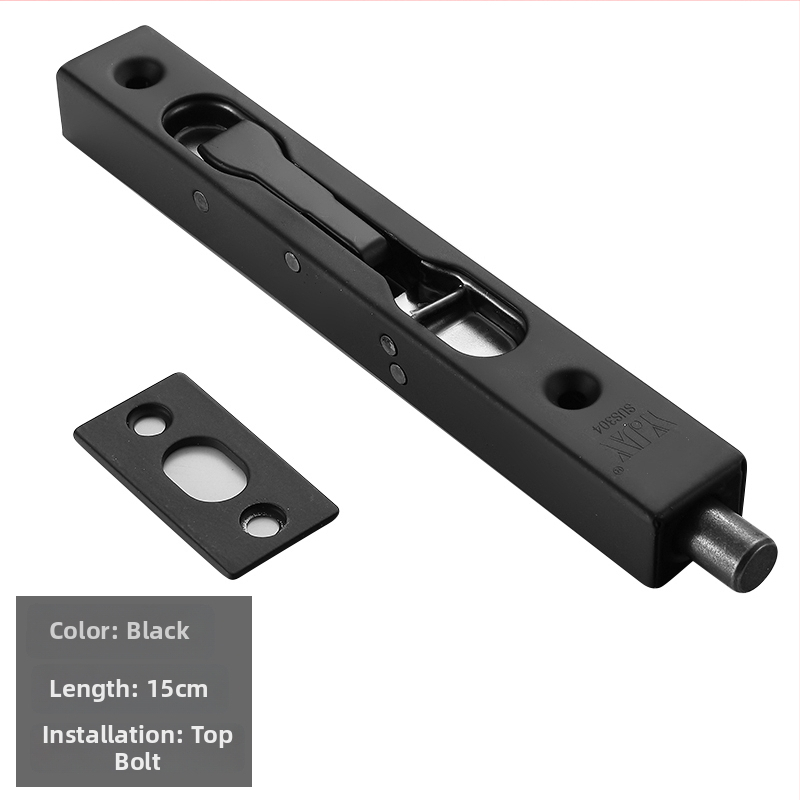 Skriti leptirasti zasun za drvena dvostruka vrata – Model 205; Materijal: SUS304 nehrđajući čelik; kutija zasun