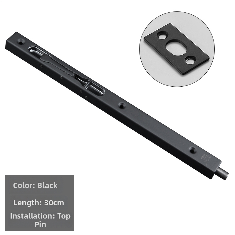 Skriti leptirasti zasun za drvena dvostruka vrata – Model 205; Materijal: SUS304 nehrđajući čelik; kutija zasun