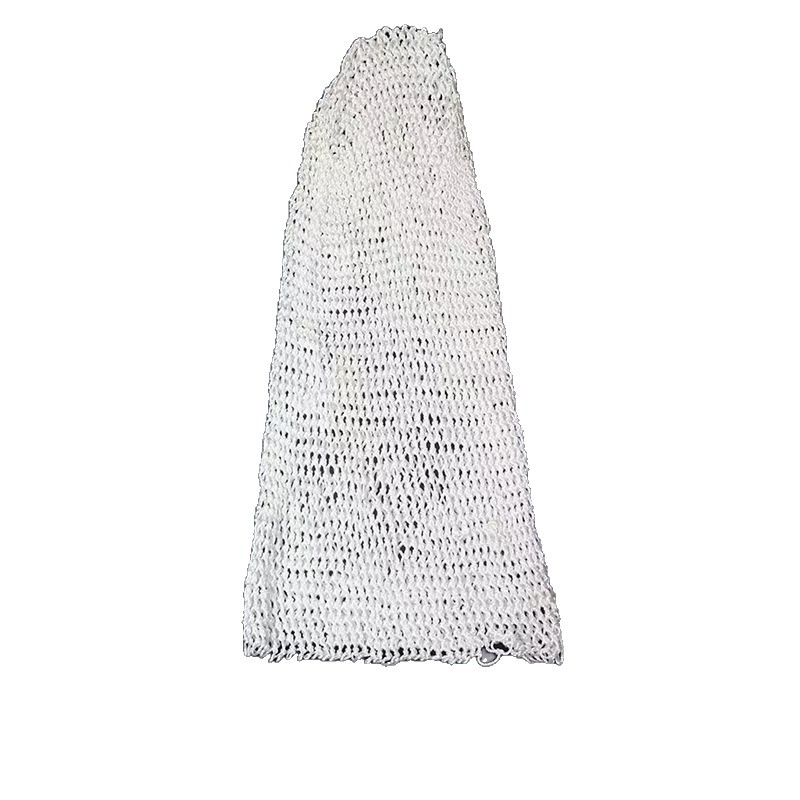 Ръчно плетена найлонова рибарска мрежеста торба – мека към рибата, здрава и издръжлива, с аксесоар към главата на мрежата