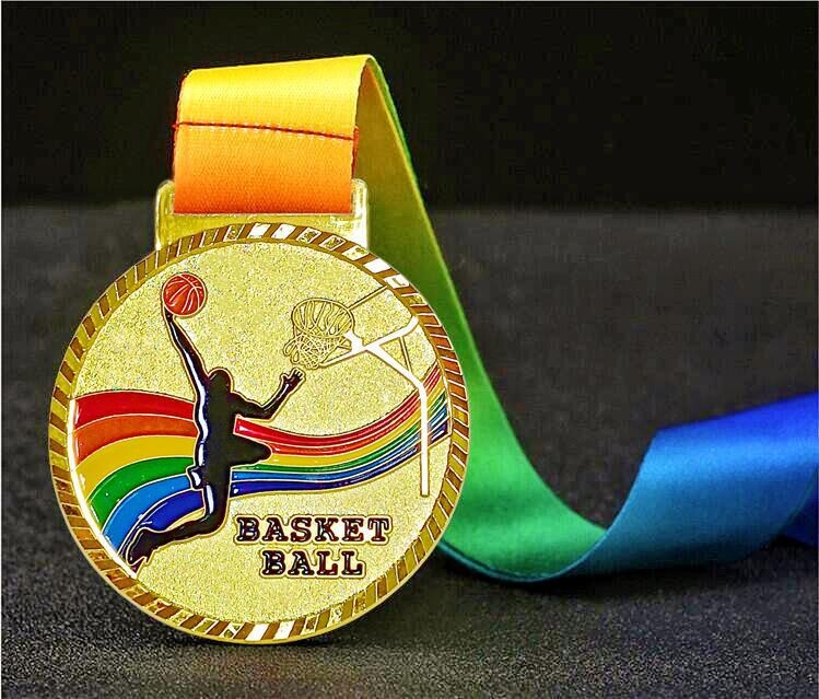 Medalie pentru ceremonii de acordare și activități de teambuilding, din aliaj, placă placată cu aur, logo tipărit, personalizabil