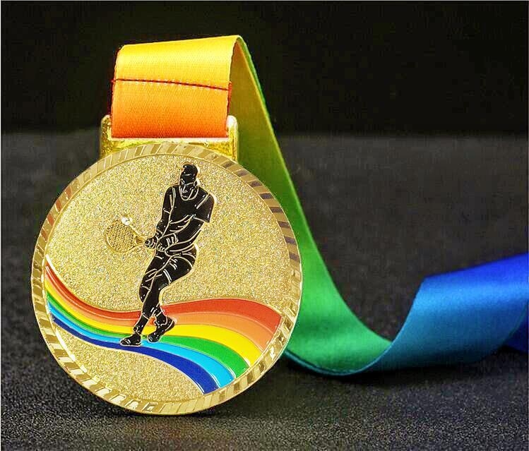 Medalie pentru ceremonii de acordare și activități de teambuilding, din aliaj, placă placată cu aur, logo tipărit, personalizabil