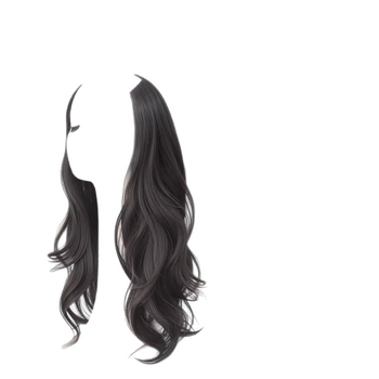 Hairpiece, egy darabos francia göndör haj, nagy hullámok, magas hőmérsékletű selyem, nem festhető, Crown Hair, Henan származás