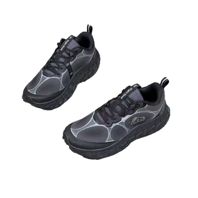 Unisex trail tenisice za planinarenje s prednjim vezivanjem, anti-klizna potplata od prirodnog kaučuka, gornji dio od Lycra + KPU, Phylon srednja podloga
