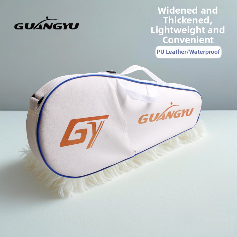 Раница за ракети за бадминтон и тенис с голям капацитет, изкуствена кожа, водоустойчив текстил, марка Guangyu, за възрастни