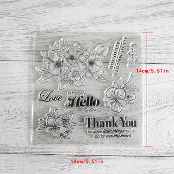 Ručni buket za scrapbooking – die za rezanje i embossing šablona od karbonskog čelika, lijevanje