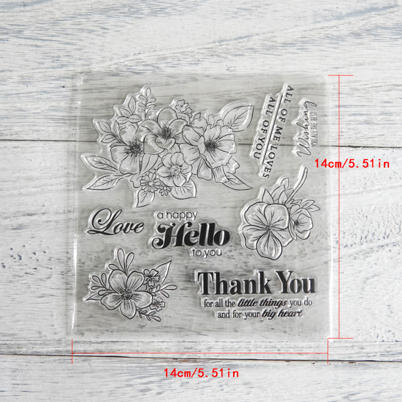 Ručni buket za scrapbooking – die za rezanje i embossing šablona od karbonskog čelika, lijevanje