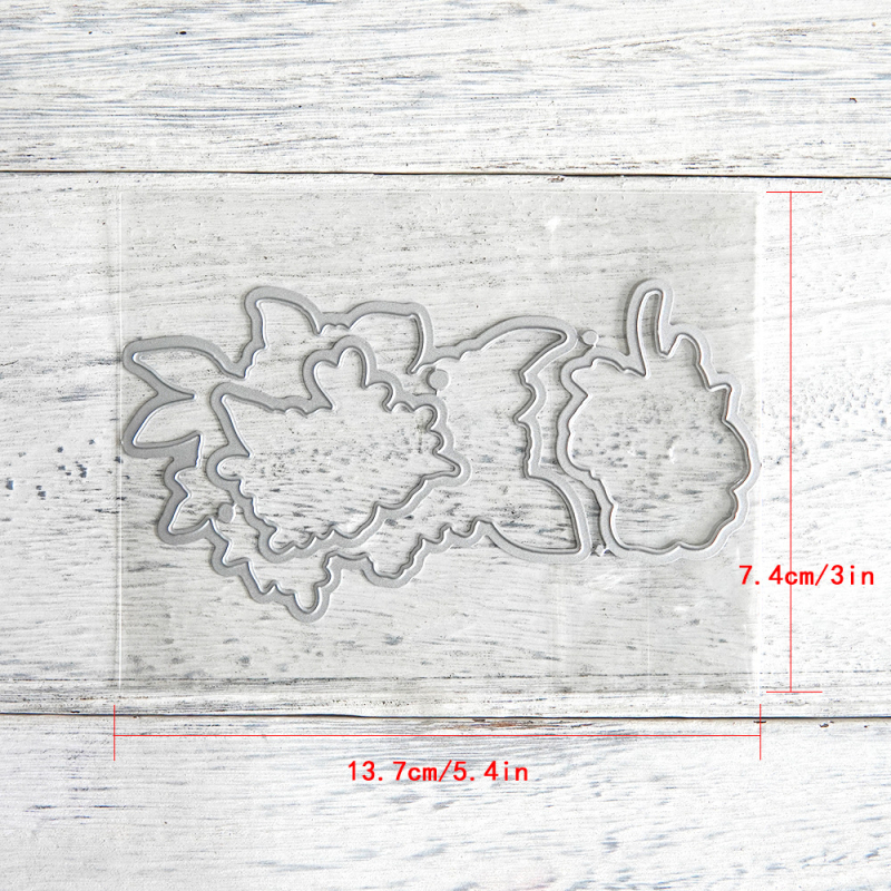 Ručni buket za scrapbooking – die za rezanje i embossing šablona od karbonskog čelika, lijevanje
