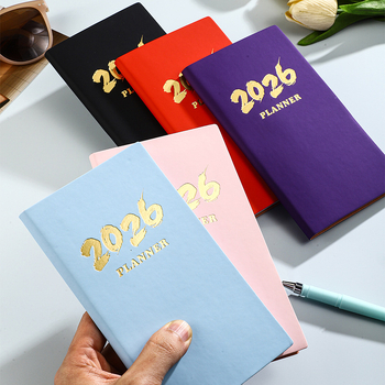Bilježnica s koricom od imitacijske kože, bežično povezivanje, Dowling papir, 70 gsm, poslovno uredski stil