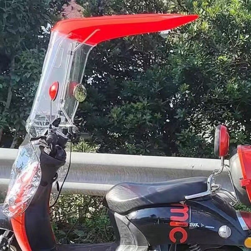 Κάλυμμα ηλεκτρικού οχήματος για μοτοσικλέτα — αυτόματο άνοιγμα, ημι-αυτόματο κλείσιμο, κατάλληλο για όλα τα μοντέλα, προστασία από ήλιο και βροχή