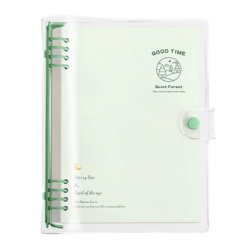 Kohara s PP omotom, blok-notes s listovima, mekim omotom, debeli dizajn, INS stil, odvojivi dnevnik; papir 70 g/m², 100–200 stranica