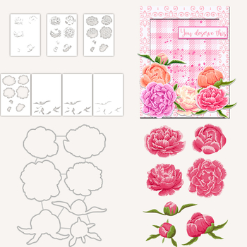 Šablona i kalup noža za ukrašavanje dnevnika, šuplja reljefna ploča, PET, graviranje, Šifra YX-PKC366-M