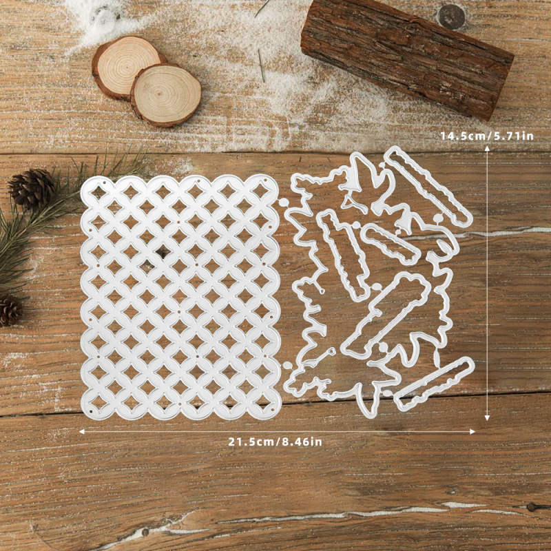 Cvjetna matrica za rezanje za scrapbookiranje od karbonskog čelika i silikonskog otiska, lijevana izrada, reljef i graviranje