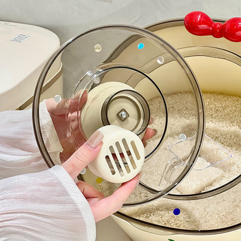 Recipient pentru orez – etanș la umezeală, plastic PP, capacitate peste 10 L, stil modern minimalist, marcă Jianbai