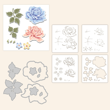 Šablona za dnevnik i šuplja ploča za otiske, PET materijal, graviranje, moderan minimalistički stil