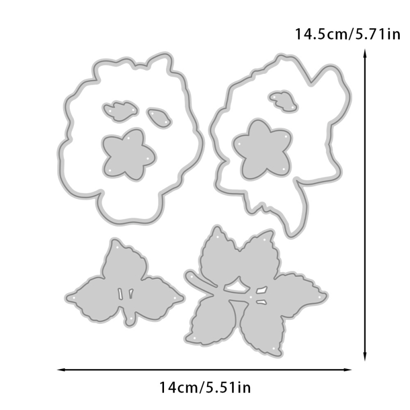 Šablona za dnevnik i šuplja ploča za otiske, PET materijal, graviranje, moderan minimalistički stil