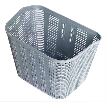 Košara za bicikl, plastična, s dodatcima