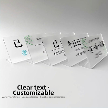 Akrilna tablica recepcije za hotele i hostele, prilagodljiva izrada, materijal: akril, brend: JVNYI/Junyi