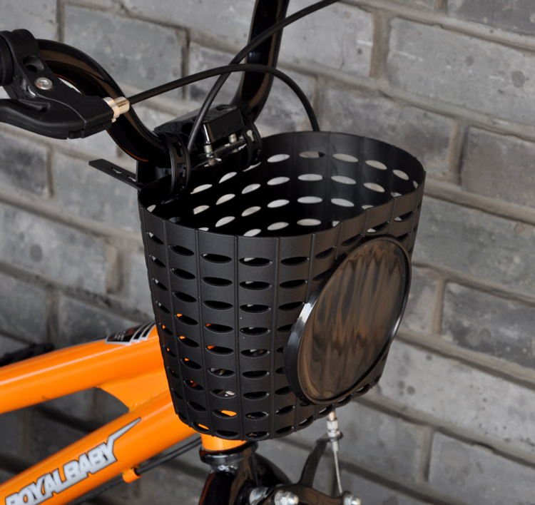 Plastový detský košík pre bicycles pre bicykel, trojkolesu, kolobežku a kočík, 200×120×140 mm