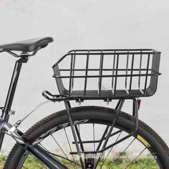 Zadný košík na elektrický bicykel | Materiál: Železo | Značka: Other | Autorizovaná súkromná značka: Áno