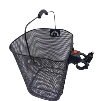 Σιδερένιος καλάθι για ποδήλατο, ηλεκτρικό όχημα, με καθολική συμβατότητα
