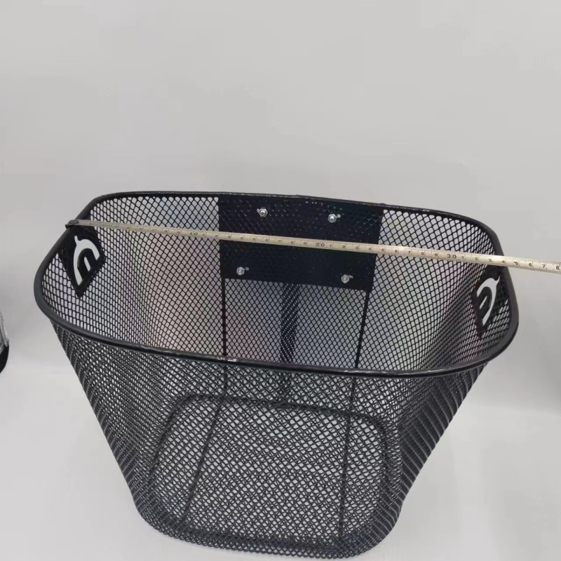 Σιδερένιος καλάθι για ποδήλατο, ηλεκτρικό όχημα, με καθολική συμβατότητα