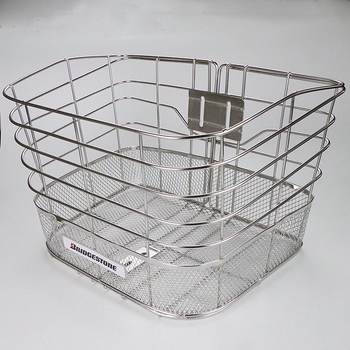 Coș pentru bicicletă din oțel inoxidabil, montat în față; prelucrare și personalizare disponibile; marcă Coolbo; import: Nu