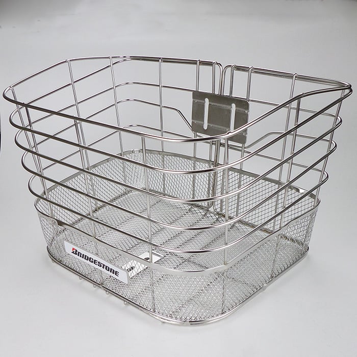 Coș pentru bicicletă din oțel inoxidabil, montat în față; prelucrare și personalizare disponibile; marcă Coolbo; import: Nu