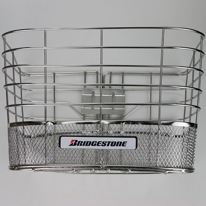 Coș pentru bicicletă din oțel inoxidabil, montat în față; prelucrare și personalizare disponibile; marcă Coolbo; import: Nu