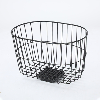 Xin Guan Coș pentru bicicletă din aliaj de aluminiu pentru animale de companie, capacitate mare, montat în față