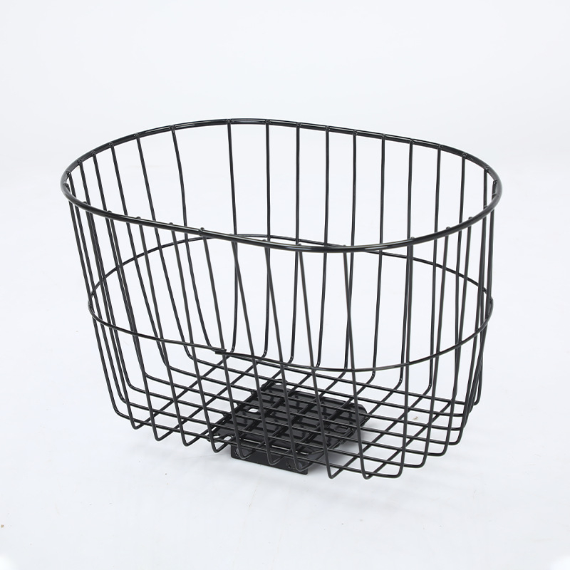 Xin Guan Coș pentru bicicletă din aliaj de aluminiu pentru animale de companie, capacitate mare, montat în față