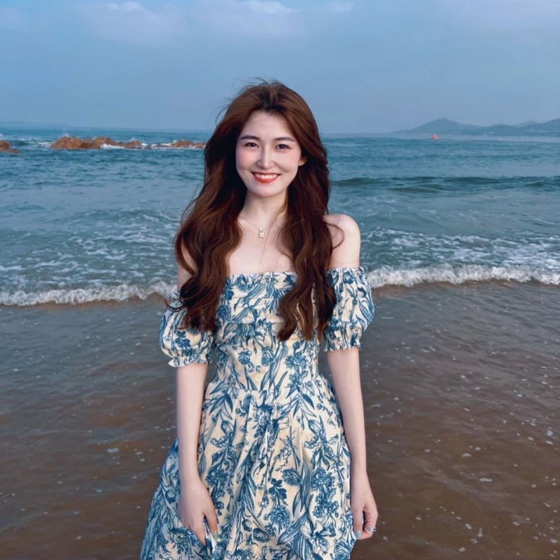 rochie midi cu imprimeu floral, croială A-line, mâneci scurte, poliester