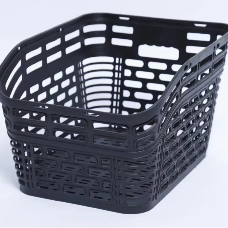 Zadný košík na bicykel pre elektrické vozidlá — plast, XUJIU, prispôsobiteľný