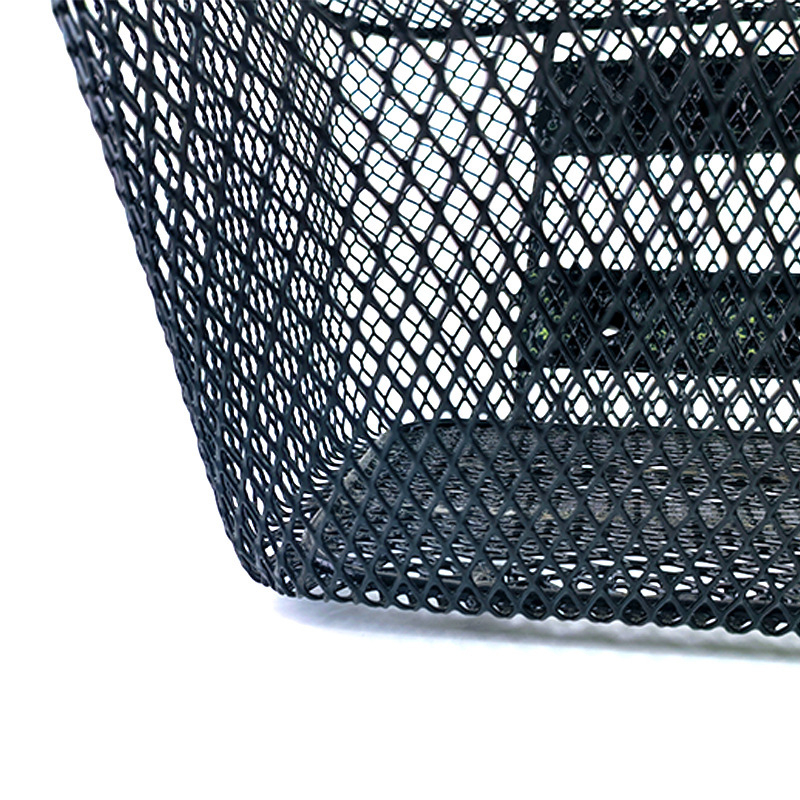 Μπροστινό καλάθι ποδηλάτου με καπάκι, από σίδηρο, μάρκα Crown, προσαρμόσιμο