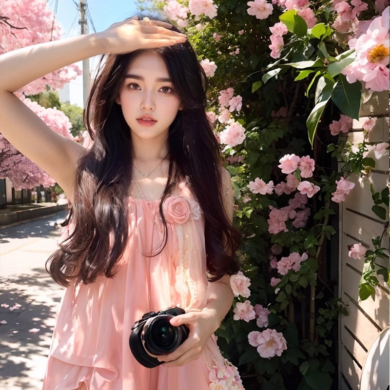 rochie cu bretele, croială A-line, talie înaltă, fără mâneci, dintr-o singură bucată, poliester, vară 2025