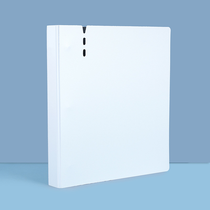 Clip D cu 3 găuri, capacitate mare, dosar din PP impermeabil pentru documente format A4, clemă 110, grosime placă 1 mm