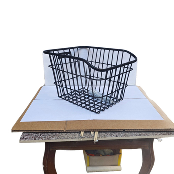 Zadnja košara za bicikl, željezna, unisex, na skladištu, dodatak za torbe za bicikl