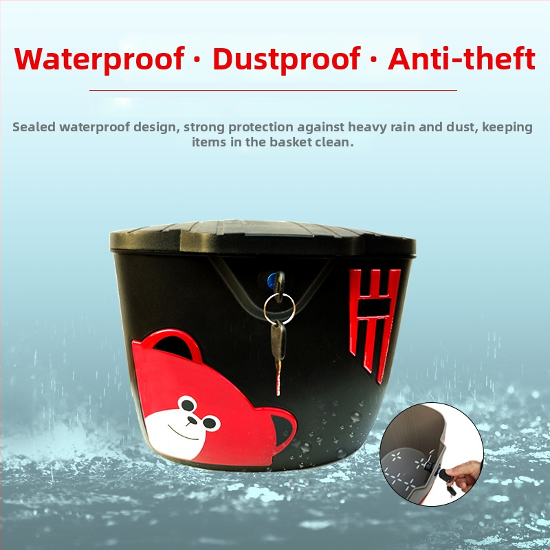 Košík na elektrický bicykel, plastový, Urban Mantis