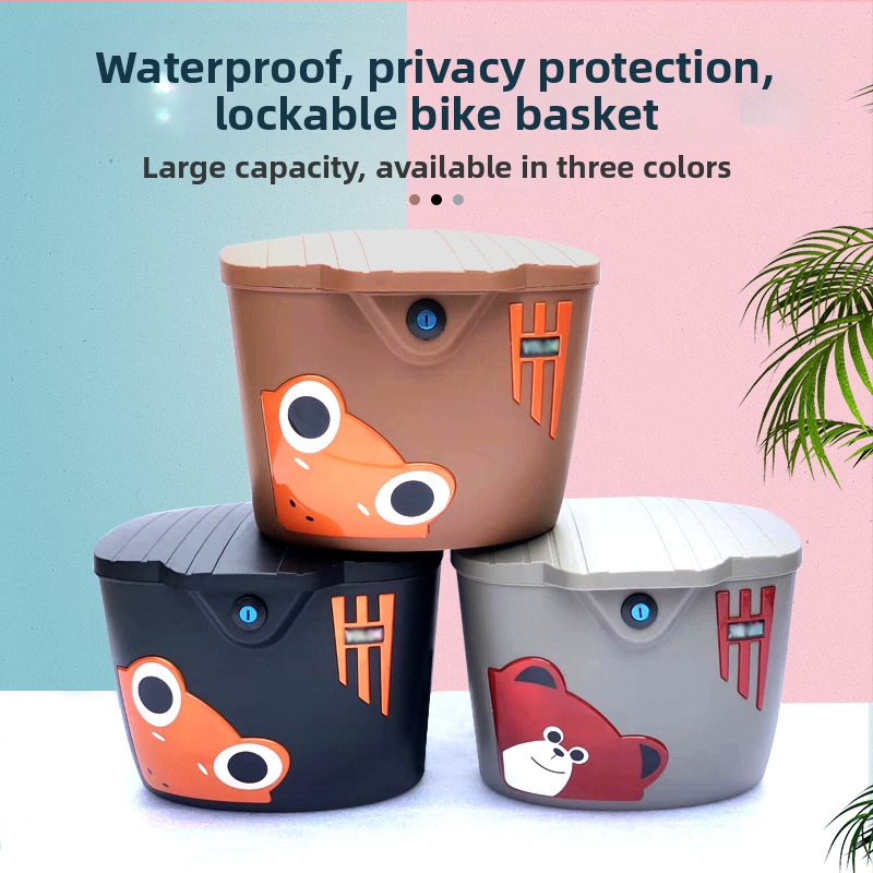 Košík na elektrický bicykel, plastový, Urban Mantis