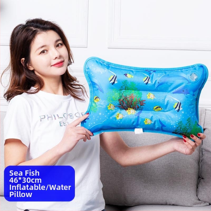 Ледена възглавница с PVC плат и пълнеж от ледени кристали за охлаждане и предпазване от прегряване; универсално приложение, персонализиране.