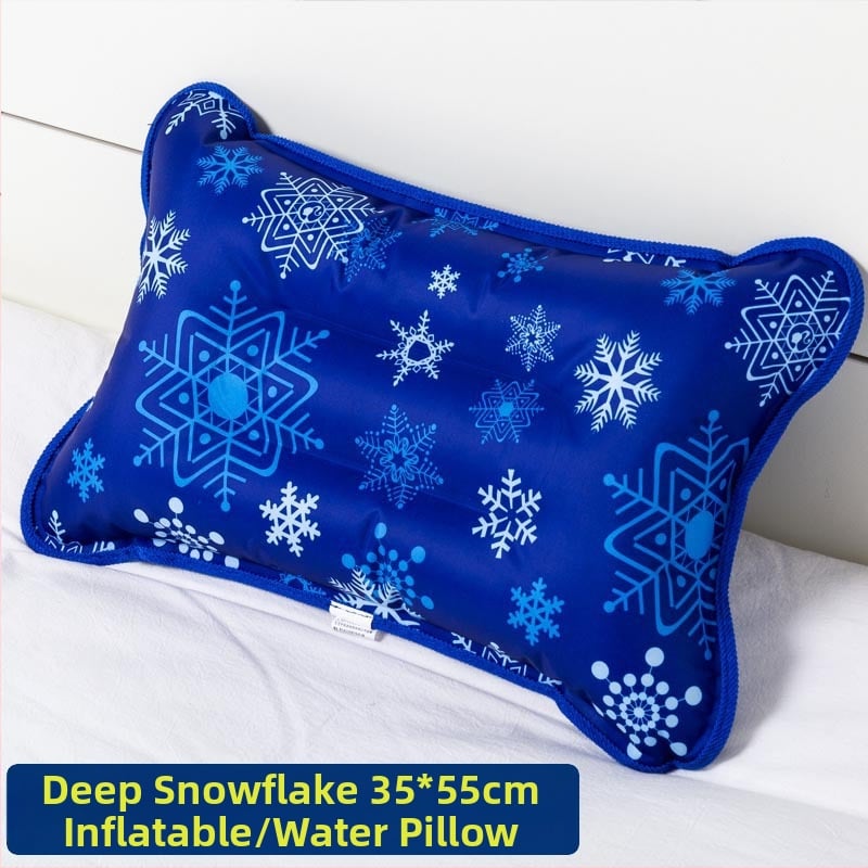 Ледена възглавница с PVC плат и пълнеж от ледени кристали за охлаждане и предпазване от прегряване; универсално приложение, персонализиране.