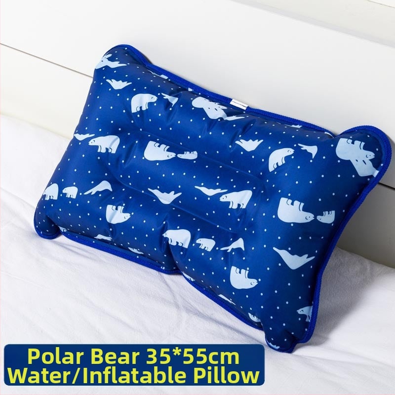 Ледена възглавница с PVC плат и пълнеж от ледени кристали за охлаждане и предпазване от прегряване; универсално приложение, персонализиране.