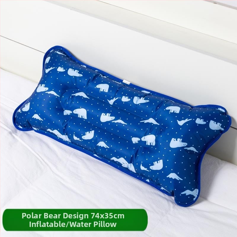 Ледена възглавница с PVC плат и пълнеж от ледени кристали за охлаждане и предпазване от прегряване; универсално приложение, персонализиране.