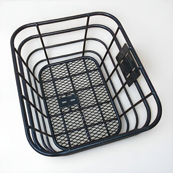 Κάλαθι ποδηλάτου για μπροστινή σχάρα, από σίδηρο, συμβατό με ποδήλατα μεταβλητής ταχύτητας, ποδηλάτα βουνού, πόλης και περιήγησης