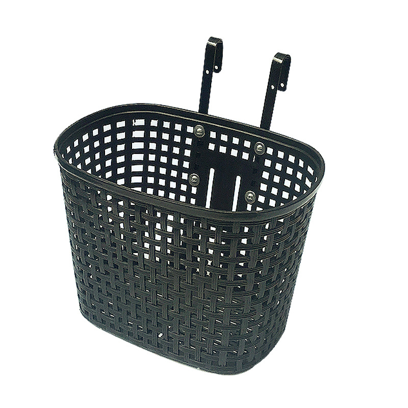 Πλαστικό καλάθι ποδηλάτου με μπροστινό αναδιπλούμενο σχεδιασμό και πίσω κρεμάσιμο σχεδιασμό για ποδήλατα βουνού