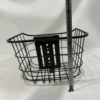 Μπροστινό καλάθι ηλεκτρικού ποδηλάτου με θήκη μεταφοράς κατοικίδιου, σιδερένιος σκελετός