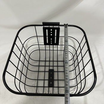 Μπροστινό καλάθι ηλεκτρικού ποδηλάτου με θήκη μεταφοράς κατοικίδιου, σιδερένιος σκελετός