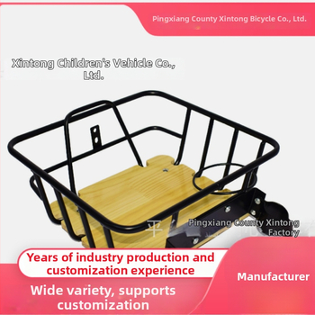 Košík na elektrický bicykel z železa (Materiál: Železo; Typ: Košík na elektrický bicykel; Špecifikácie: 10 kusov na krabicu; Prispôsobenie spracovania: Áno)