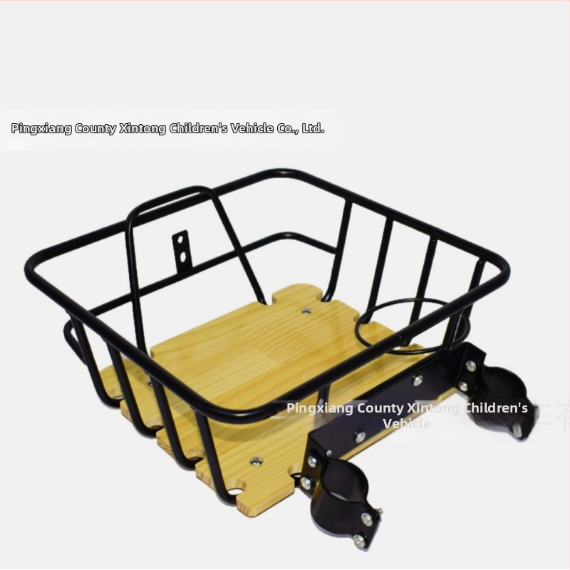 Košík na elektrický bicykel z železa (Materiál: Železo; Typ: Košík na elektrický bicykel; Špecifikácie: 10 kusov na krabicu; Prispôsobenie spracovania: Áno)